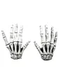 Generique - Halloween Kurze Skelett-Handschuhe für Erwachsene