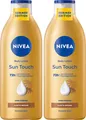 NIVEA 2er Set Body Lotion Sun Touch 2 x 400 ml