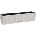 Lechuza® Pflanzgefäß Balconera Cottage 80 Lichtgrau 79 cm x 19 cm