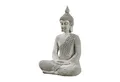 gartendekoparadies.de Gartenfigur Thailändische Buddha Statue, Steinfigur H. 49 cm, 16 kg, Frostsicher