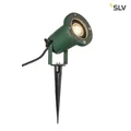 SLV 1001965 BIG NAUTILUS QPAR51 Outdoor Erdspießleuchte grün IP65 max. 11W