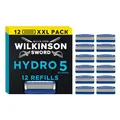 Wilkinson Sword Hydro 5 Skin Protect Regular Rasierklingen für Herren, 10 + 2, 12 Stück