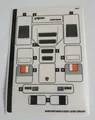 LEGO® Speed Champions Sticker (76908) Lamborghini Countach Aufkleber