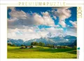 CALVENDO Puzzle Watzmann im Frühling | 1000 Teile Lege-Größe 64x48cm Foto-Puzzle