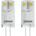 OSRAM LED Stift 0,9W G4 100lm12V 2.700K klar 2er Box