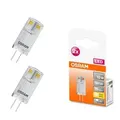 Doppelpack Osram LED Star PIN G4 Stiftsockellampe 12V Warmweiss wie 10W
