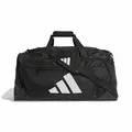 adidas Unisex Training Defender Duffle Bag MEDIUM, Black/White, One Size