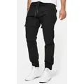 Indicode Cargohose Herren Dennis Cargo Hose Herrenhose schwarz XL