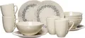 Ritzenhoff & Breker Kaffeeservice Cecina (12-tlg), 4 Personen, Steinzeug, Geschirr-Set, seidig schimmernde Farbglasur