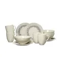 Ritzenhoff & Breker Kaffeeservice 12-teilig Cecina , creme , Steinzeug/Steingut , Maße (cm): B: 26 H: 28