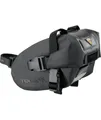 Topeak Satteltasche Wedge DryBag Strap Mount, Black, 15 x 9 x 9 cm, 0.6 Liter, TT9817B