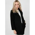 ONLY Kurzmantel ONLAURELIA SHERPA COAT aus Teddyplüsch schwarz L (40)
