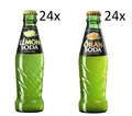 Testpaket Lemonsoda Zitronengetränk Oransoda Orangensaftgetränk ( 48 x 200ml )