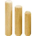 Facett Langholzdübel, Buche geriffelt, 8 x 30 mm (204087)
