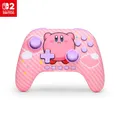 PowerA Kabelloser Advantage-Controller für Nintendo Switch 2 - Kirby-PuffOffiziell lizenziert, Halleffekte, zuweisbare Tasten, Pro-Controller, C-Taste, Bewegungskontrollen
