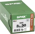 SPAX 1191010350305 Holzschraube 3.5mm 30mm T-STAR plus Stahl WIROX 1000St.