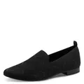 MARCO TOZZI Damen Slipper mit Blockabsatz Runde Spitze, Schwarz (Black), 38 EU