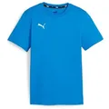 PUMA Trainingsshirt TEAMGOAL CASUALS TEE JR für Jugendliche, Kurzarm, für sportliche Aktivitäten blau 164 EU