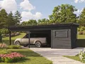 Fjordholz Carport Modell Peter 44