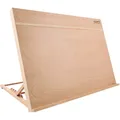 Tischstaffelei A3 Malbrett aus Buchenholz 47 x 36,2cm -Für Leinwände, kippbar