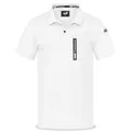 PUMA Workwear Advanced – Poloshirt Herren Kurzarm – Arbeitsshirt mit Brusttasche und Utility Fach an der Schulter – Strapazierfähiges, atmungsaktives und schnelltrocknendes Gewebe – Weiß - 4XL