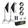 LED Softbox Set 85W 2x50x70cm 2700-6