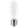 CENTURY LED-Filamentröhre, satiniert, 9 W, E27, 4000 K, 1200 lm, 360° - Weiß
