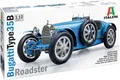 Italeri 4713 1:12 Bugatti 35B Roadster- Modellbau, Bausatz, Standmodellbau, Basteln, Hobby, Kleben, Plastikbausatz, detailgetreu, Unlackiert, Molded Color