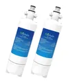 2 x Wasserfilter für Grundig Beko Privileg Kühlschränke 4874960100 4394650100