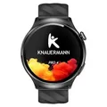Knauermann PRO 4 (2026) Smartwatch mit Anruf & SOS Funktion - Schwarz