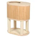 Kratzbaum Bamboo Tori 75 beige Europet Bernina für Katzen aus Bambus 59x39x76cm