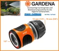 Gardena 18213-50 Wasserstop Schlauchanschluß für 13mm(1/2")–15mm(5/8") Schlauch