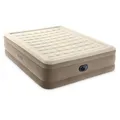 INTEX Luftbett Ultra Plush Queen + 230V Pumpe Gästebett 203x152x46cm Bett