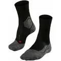Falke RU3 Laufsocken Herren-Schwarz,Grau, Größe 44-45 (auch verfügbar in 39-41, 42-43, 49-50)