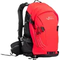 BLACK CREVICE - Wander & Bike Rucksack MANAKAU 26 Liter inkl. Regenhülle | Rot - Rot