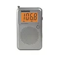 Daewoo DW1115 Tragbare AM/FM Radio Analogtuner 3,5mm Kopfhöreranschluss Grau