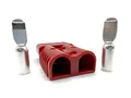 eXODA Batterie Stecker 175A 35 mm2 rot Steckverbinder für Gabelstapler Kabel
