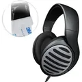 kwmobile Bügelpolster Kunstleder kompatibel mit Sennheiser HD515 / HD555 / HD595 / HD518 - Over Ear Kopfhörer Ersatz Kopfbügel Polster - Schwarz