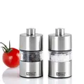 AdHoc Set Pfeffer- Und Salzmühle Minimill, Ceramic Mahlwerk Ceracut®, Edelstahl/Acryl, D: 3,2 cm, H: 6,2 cm [W]