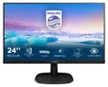 Philips V-line 243V7QDSB 60,5 cm (23,8 Zoll) Full HD WLED LCD-Monitor - 16:9 Format - Schwarz - 1920 x 1080 Pixel Bildschirmauflösung - 16,7 Millionen Farben - 250 cd/m² - 5 ms - DVI - HDMI - VGA