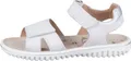 Superfit Mädchen Klett Sandale weiß/silber 34