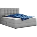 Sofnet Boxbett, Grau, Textil, H3, Rechteckig, 180x200 cm, Schlafzimmer, Betten, Boxspringbetten