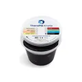 AFH Webshop Therapie Knete | 454 Gramm (1 Pound) | Therapie Knetmasse | Stärke Widerstand: extra-fest (schwarz)
