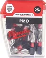 Milwaukee 4932 4308 64 - Set von Bohrern, PZ2, 25 mm (25 Stück) (4932430864)