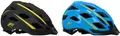 FISCHER Fahrrad-Helm "Urban Montis", Größe: S/M, schwarz Innenschale aus hochfestem EPS, verstellbares Innenring - 1 Stück (50451)