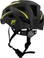 FISCHER FAHRRAD Urban Montis Fahrrad-Helm Schwarz Konfektionsgröße=S/M Kopfumfang=52-59cm