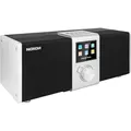 Noxon Nova II - Hochwertiges Liefestyle-Audiocenter mit DAB+ UKW- & Internetradioempfang - Schwarz/Silber