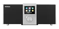 NOXON Nova II Internet-/DAB+ Radio mit Spotify, 50W schwarz/silber