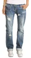 Bestyledberlin Damen Jeans Hosen, Baggyjeans, Damen Boyfriendjeans, Hüftjeans j1z 40/L