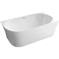 Bernstein Freistehende Badewanne NOVA SLIM LINE Acryl Weiß 170x78 Einbau Rechts